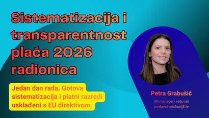 Sistematizacija i transparentnost plaća 2026 - radionica